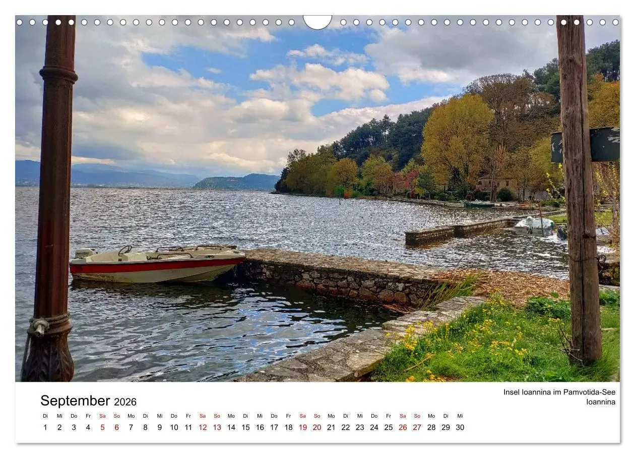Bild: 9783457586235 | Der Norden Griechenlands (Wandkalender 2026 DIN A3 quer), CALVENDO...