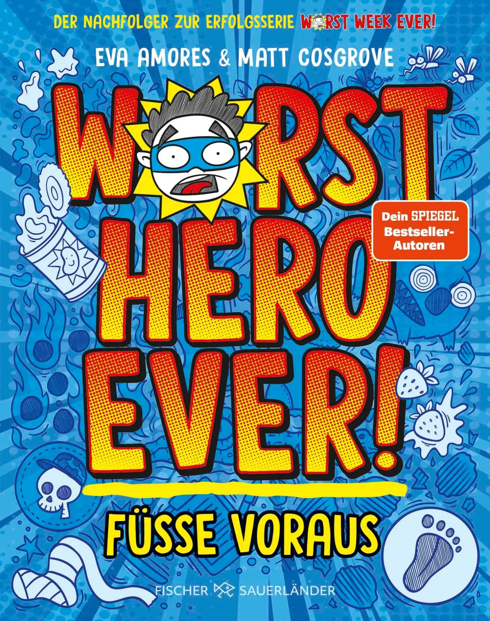 Cover: 9783737376235 | Worst Hero Ever - Füße voraus | Matt Cosgrove (u. a.) | Buch | 164 S.