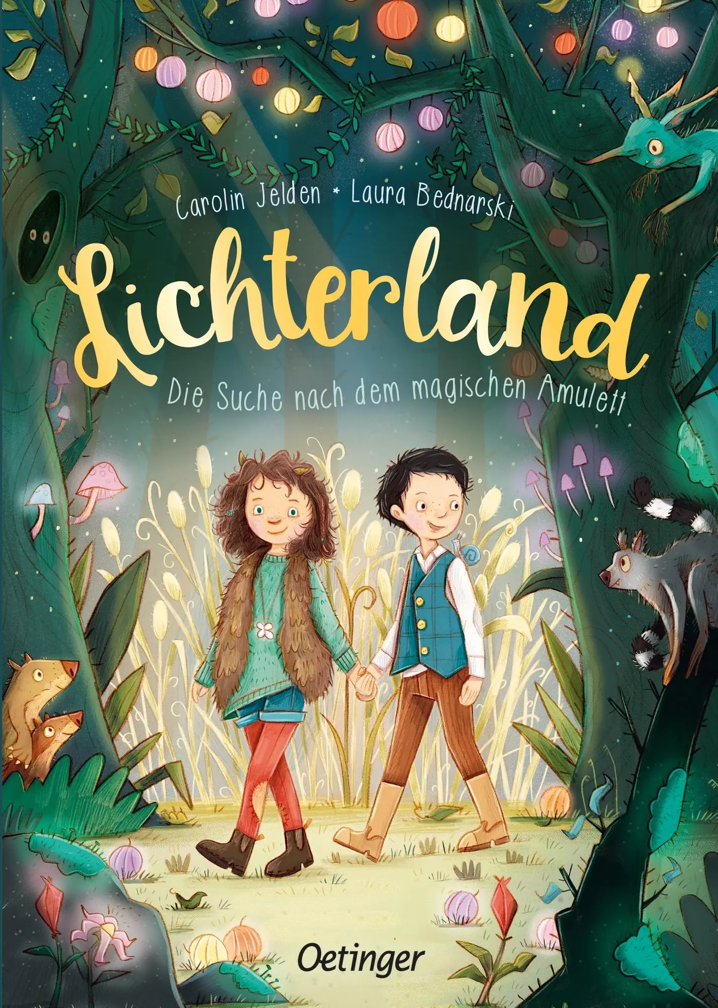 Cover: 9783751206235 | Lichterland 1. Die Suche nach dem magischen Amulett | Carolin Jelden Cover: 9783751206235 | Lichterland 1. Die Suche nach dem magischen Amulett | Carolin Jelden