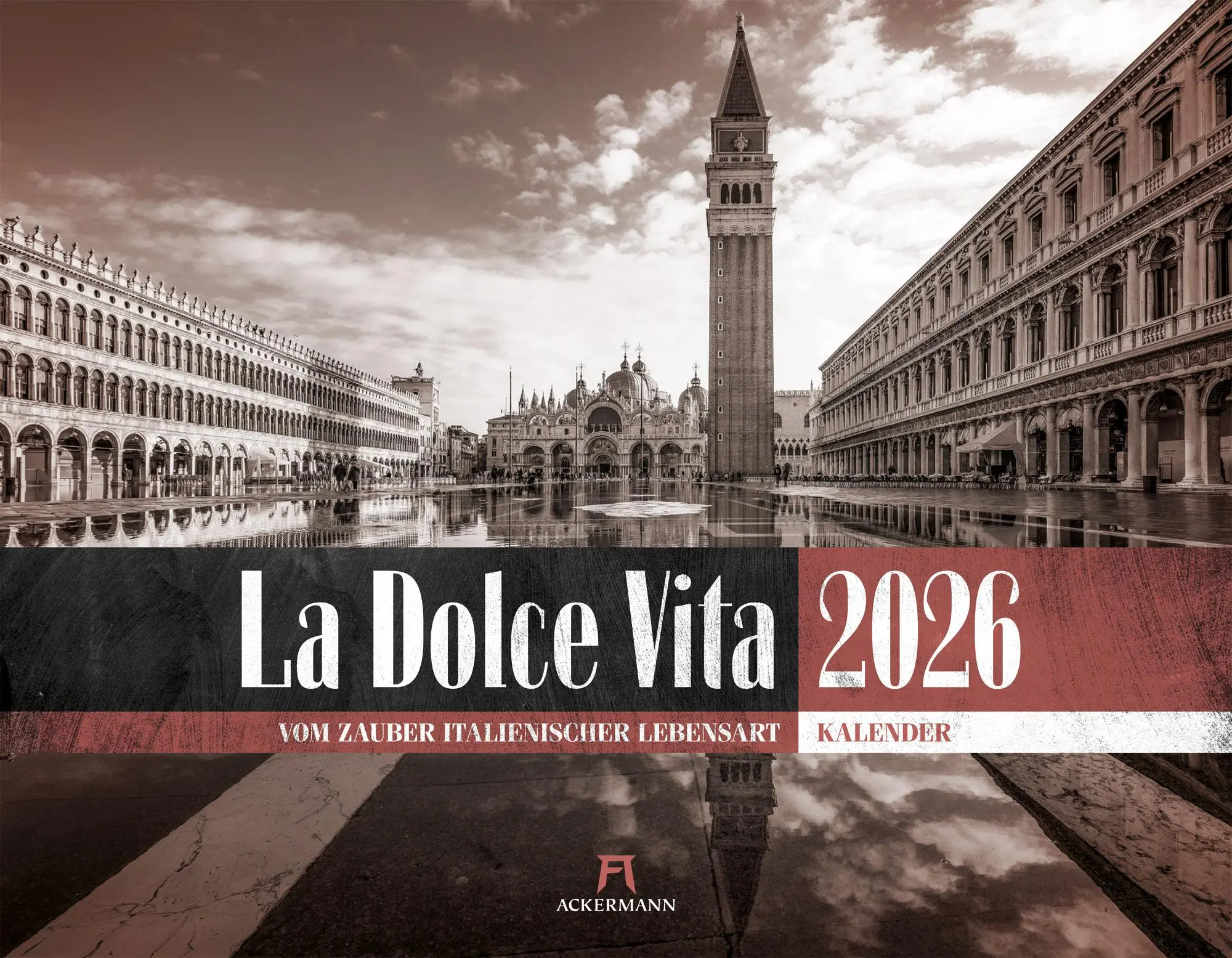 Cover: 9783838426235 | La Dolce Vita - Italienische Lebensart Kalender 2026 | GmbH | Kalender