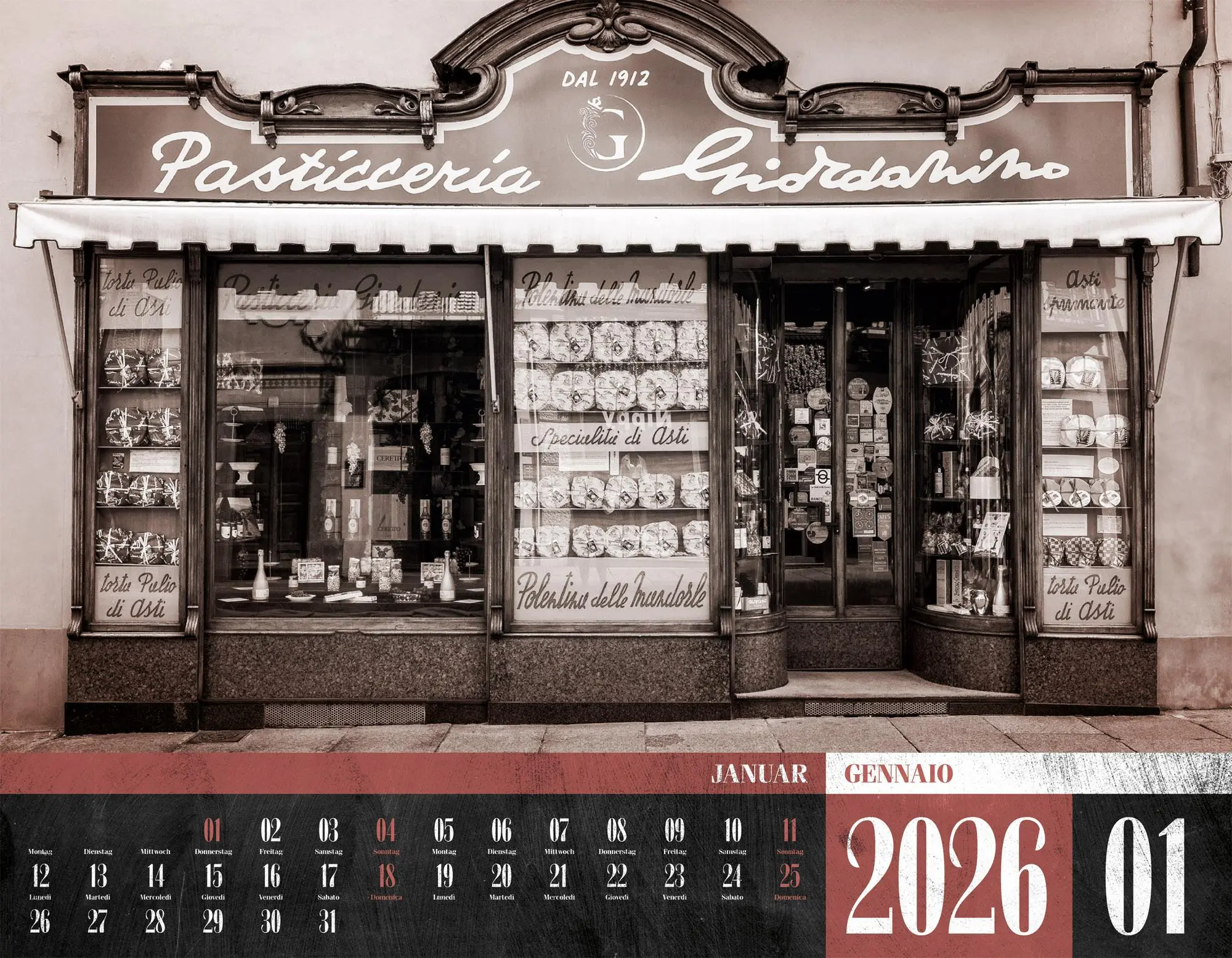 Bild: 9783838426235 | La Dolce Vita Kalender 2026 Italienische Lebensart | GmbH | Kalender