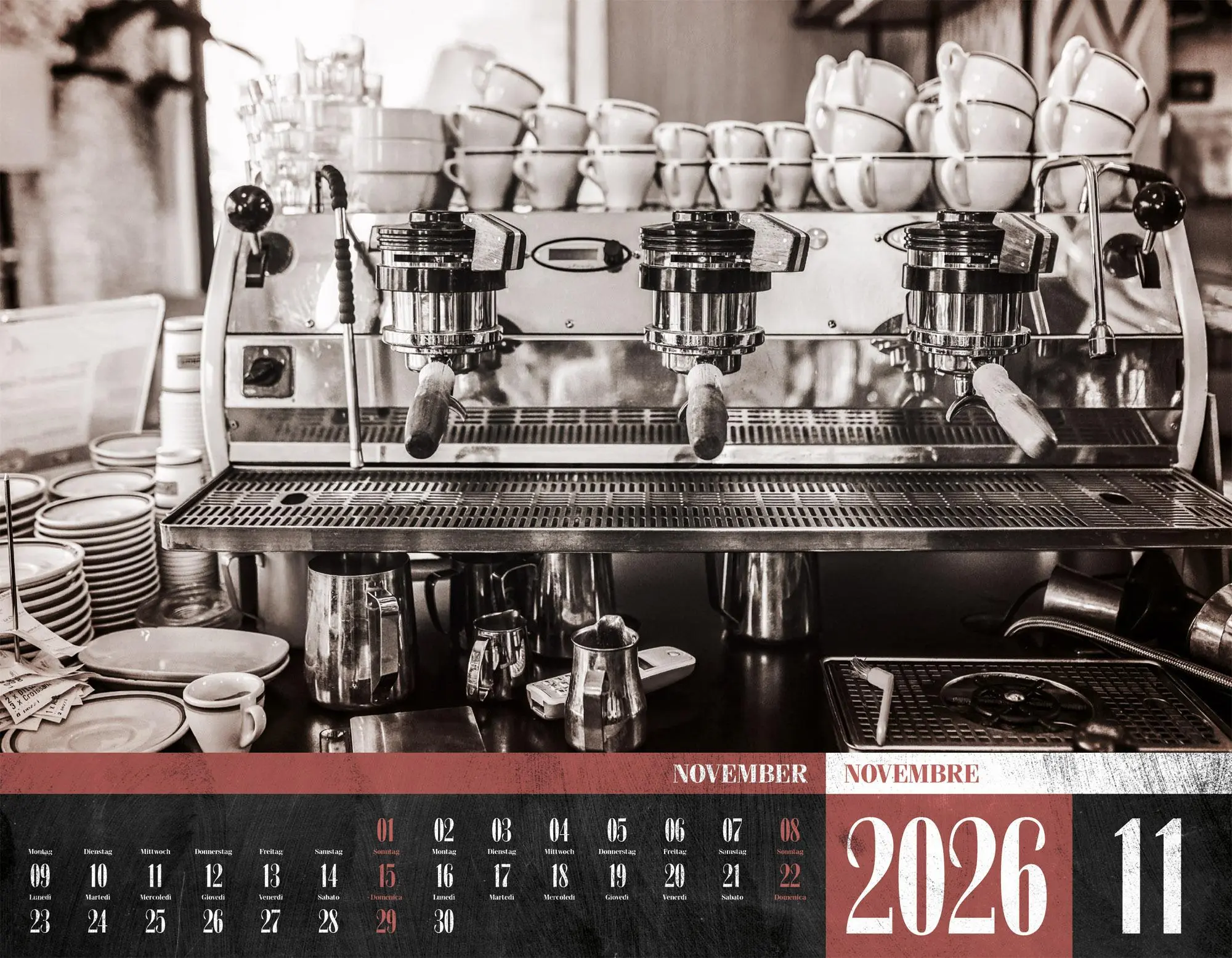 Bild: 9783838426235 | La Dolce Vita Kalender 2026 Italienische Lebensart | GmbH | Kalender