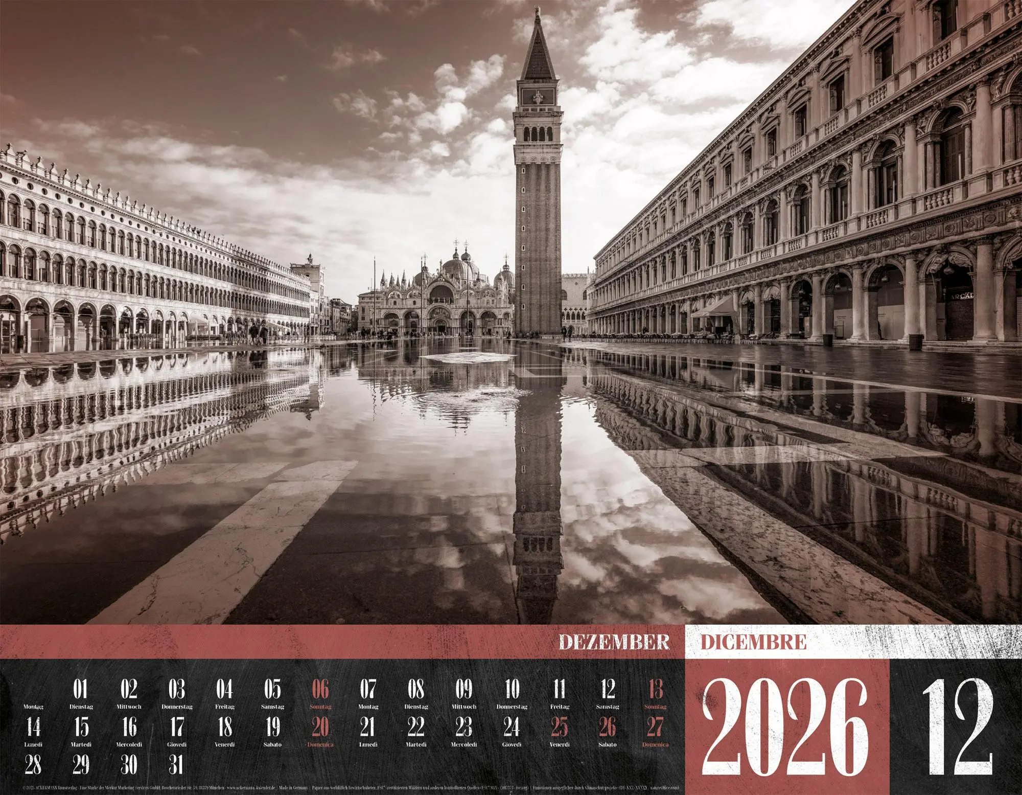 Bild: 9783838426235 | La Dolce Vita Kalender 2026 Italienische Lebensart | GmbH | Kalender