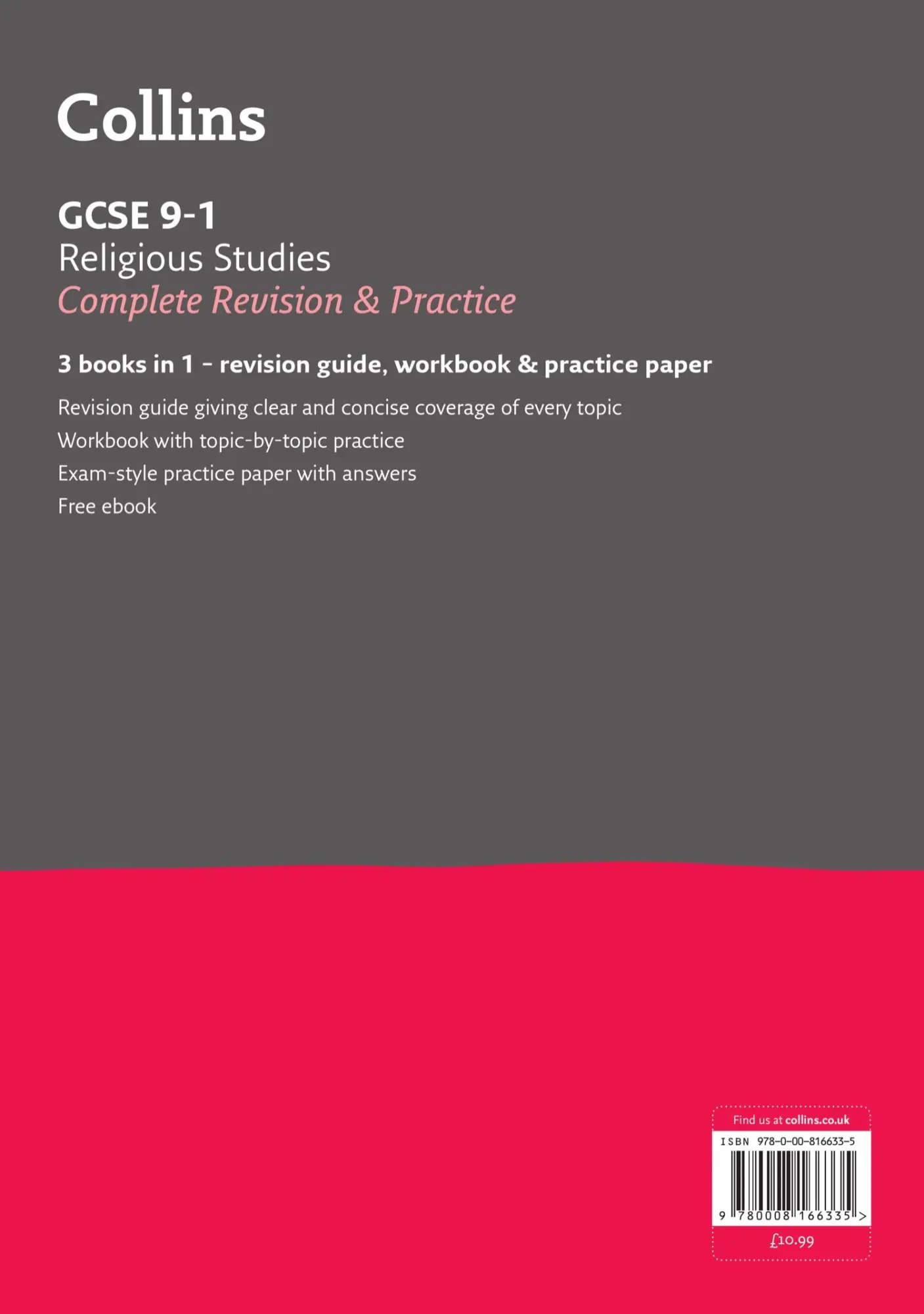 Rückseite: 9780008166335 | GCSE 9-1 Religious Studies All-in-One Complete Revision and Practice