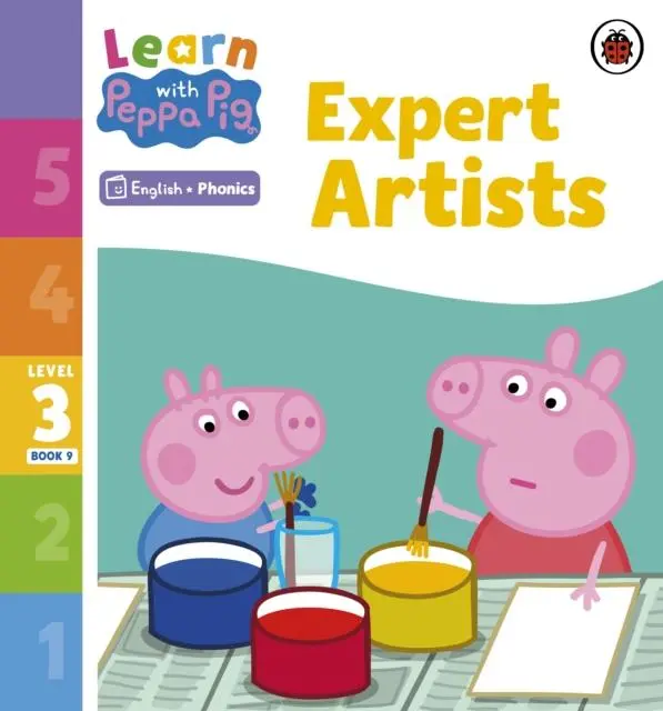 Cover: 9780241576335 | Learn with Peppa Phonics Level 3 Book 9 - Expert Artists (Phonics...
