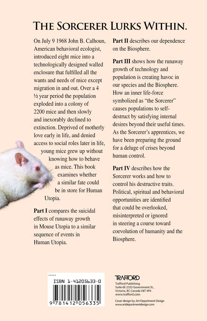 Rückseite: 9781412056335 | Tragedy in Mouse Utopia | An Ecological Commentary on Human Utopia