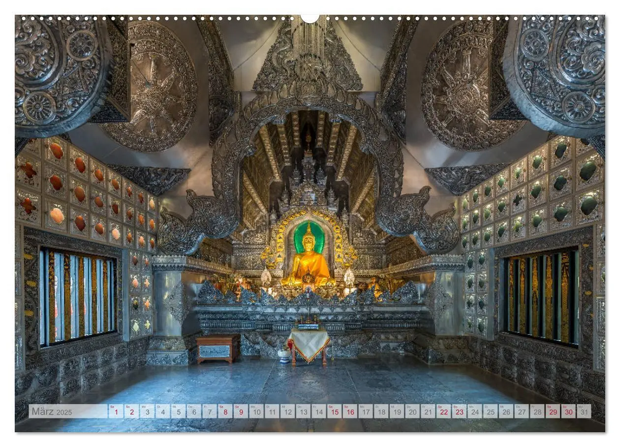 Bild: 9783435246335 | BUDDHA - Buddhistische Tempel in Nordthailand (Wandkalender 2025...