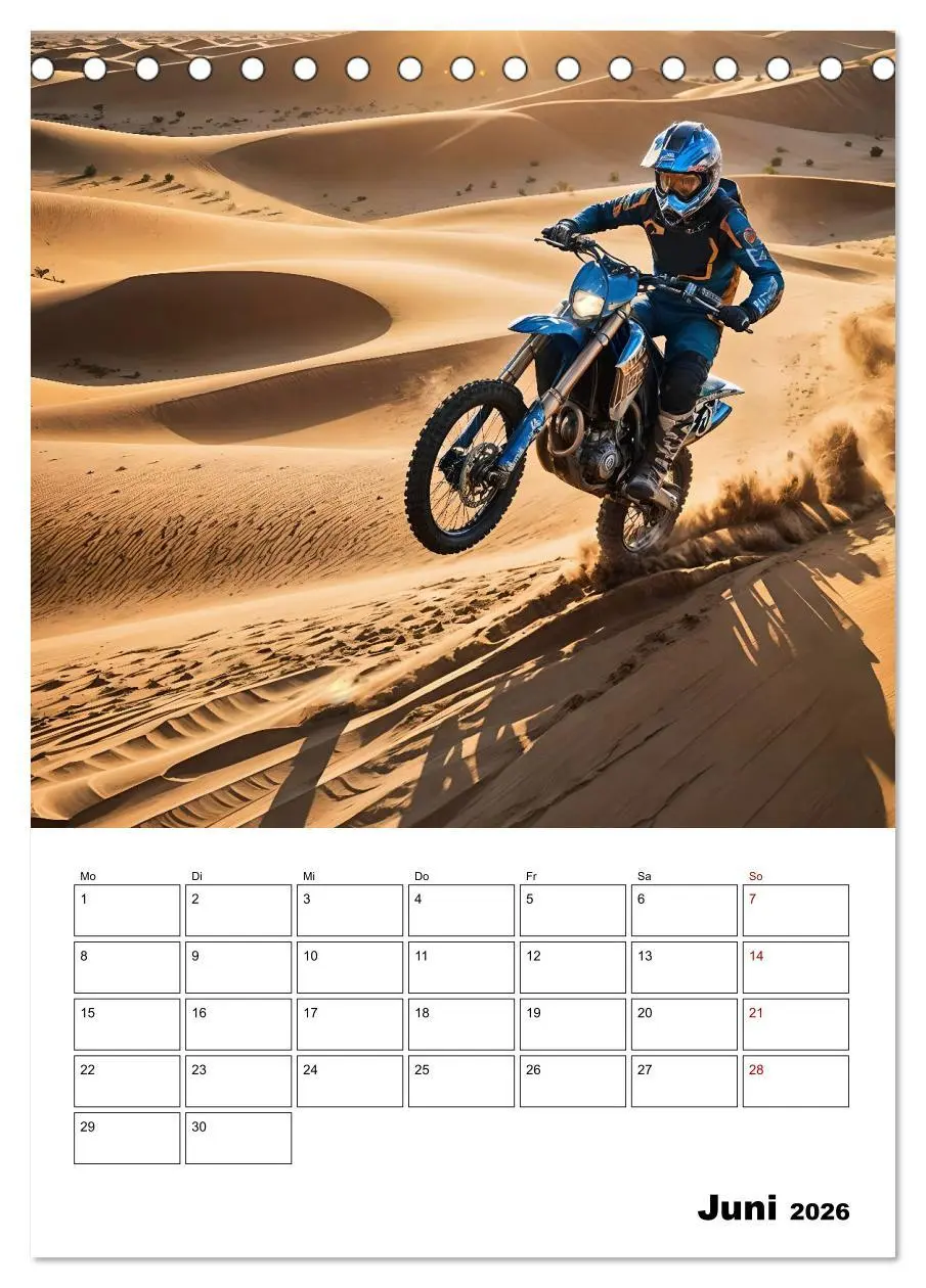 Bild: 9783457266335 | Vollgas und Adrenalin - Motocross-Action pur! (Tischkalender 2026...