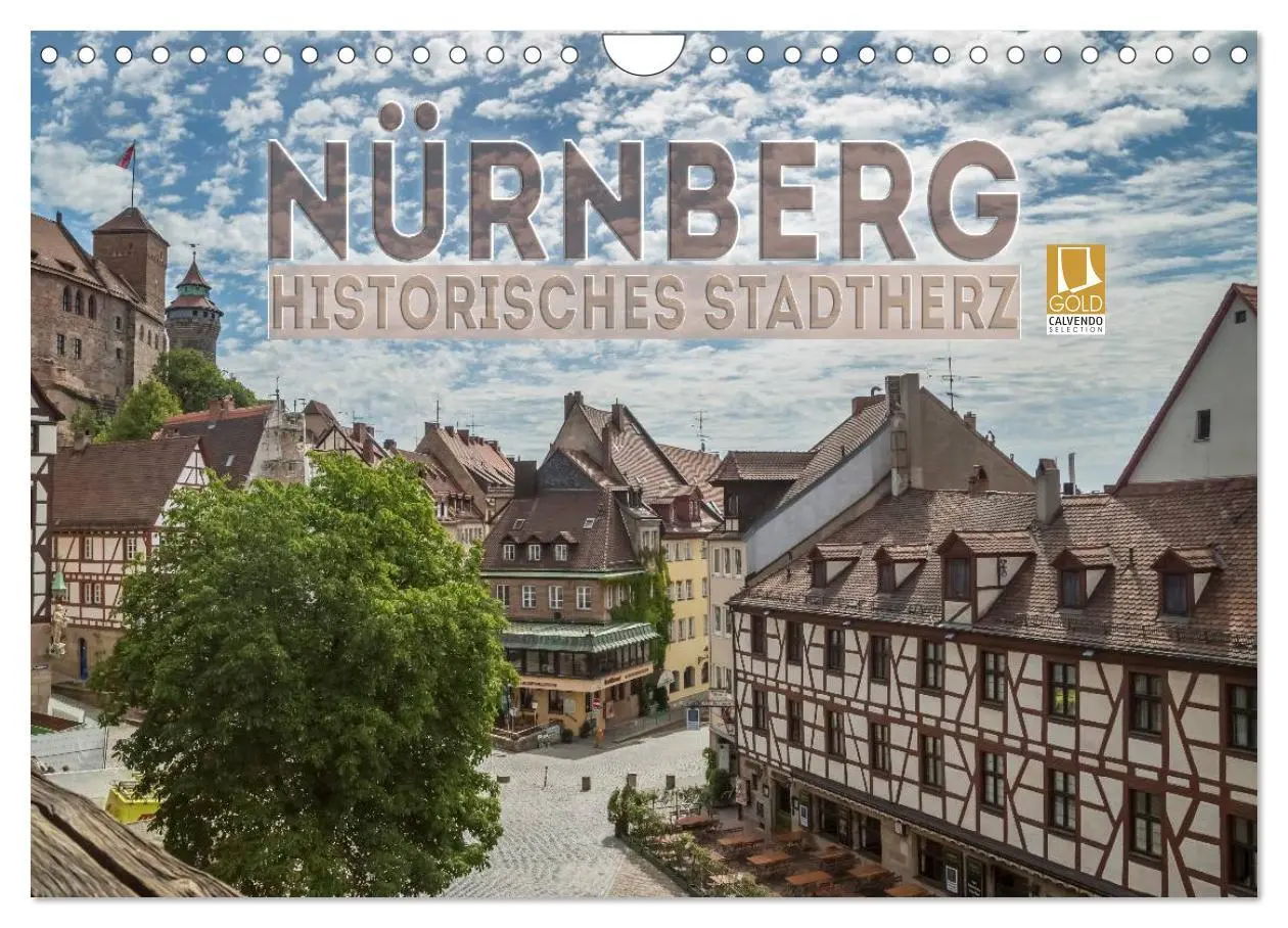 Cover: 9783516046335 | NÜRNBERG Historisches Stadtherz (Wandkalender 2026 DIN A4 quer),...
