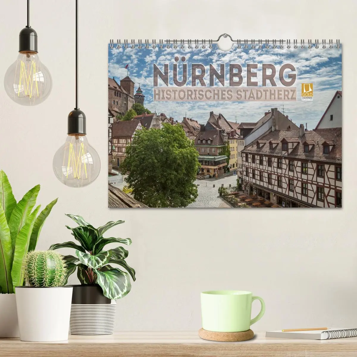 Bild: 9783516046335 | NÜRNBERG Historisches Stadtherz (Wandkalender 2026 DIN A4 quer),...