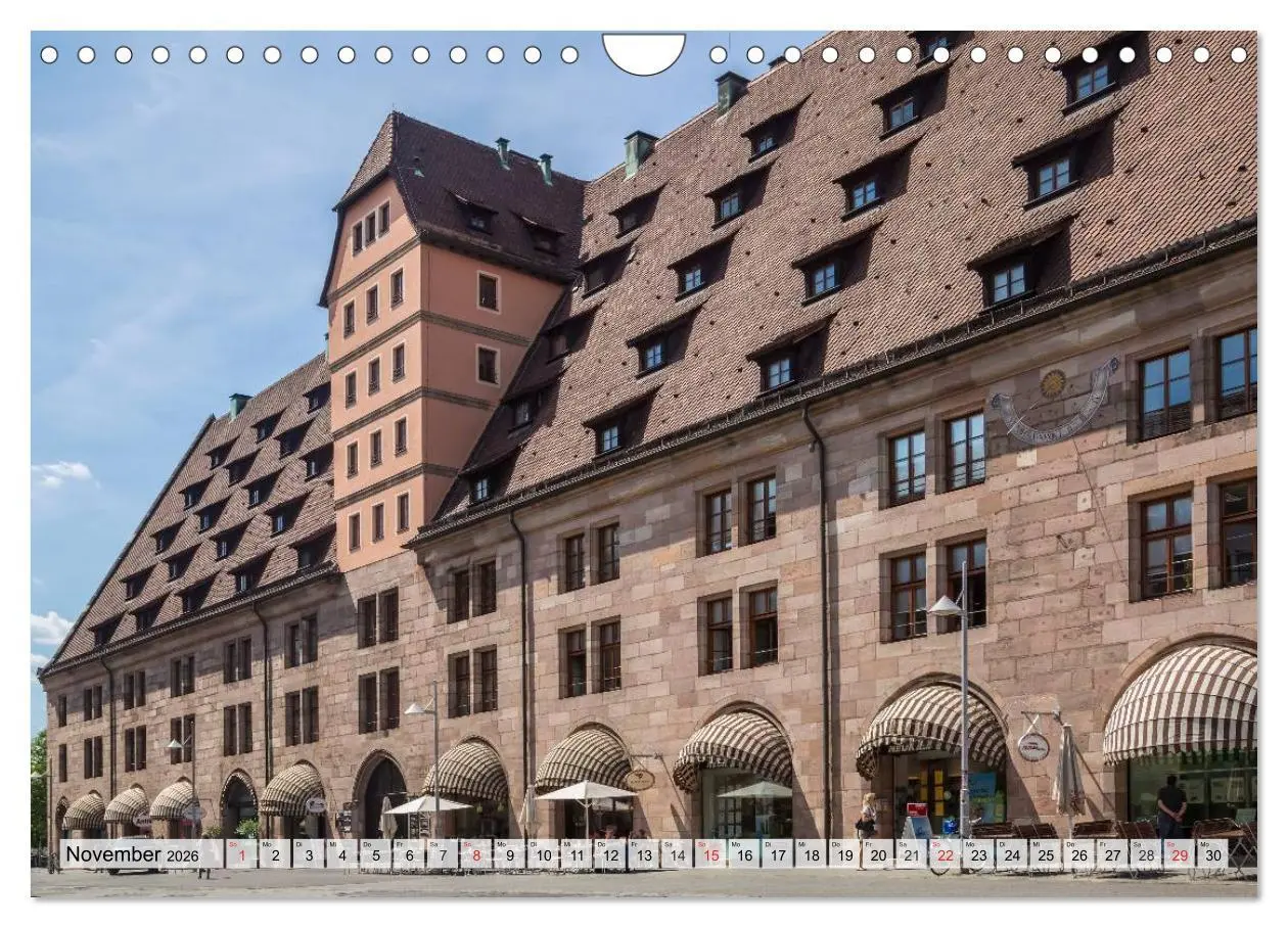 Bild: 9783516046335 | NÜRNBERG Historisches Stadtherz (Wandkalender 2026 DIN A4 quer),...