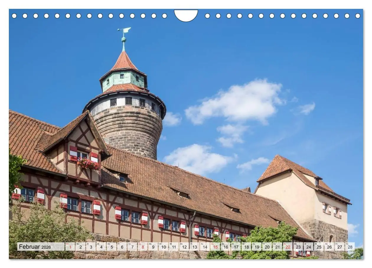 Bild: 9783516046335 | NÜRNBERG Historisches Stadtherz (Wandkalender 2026 DIN A4 quer),...