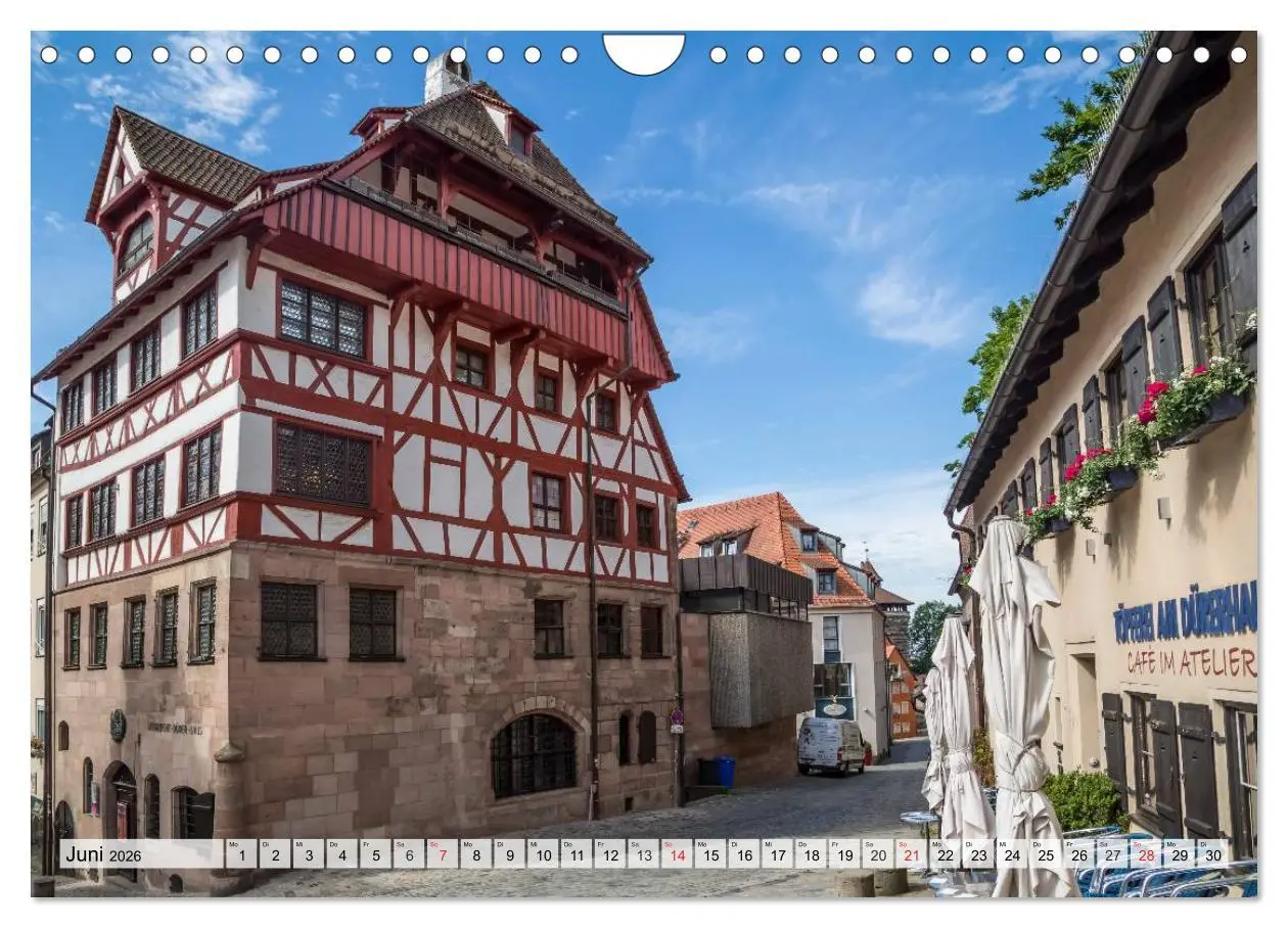Bild: 9783516046335 | NÜRNBERG Historisches Stadtherz (Wandkalender 2026 DIN A4 quer),...