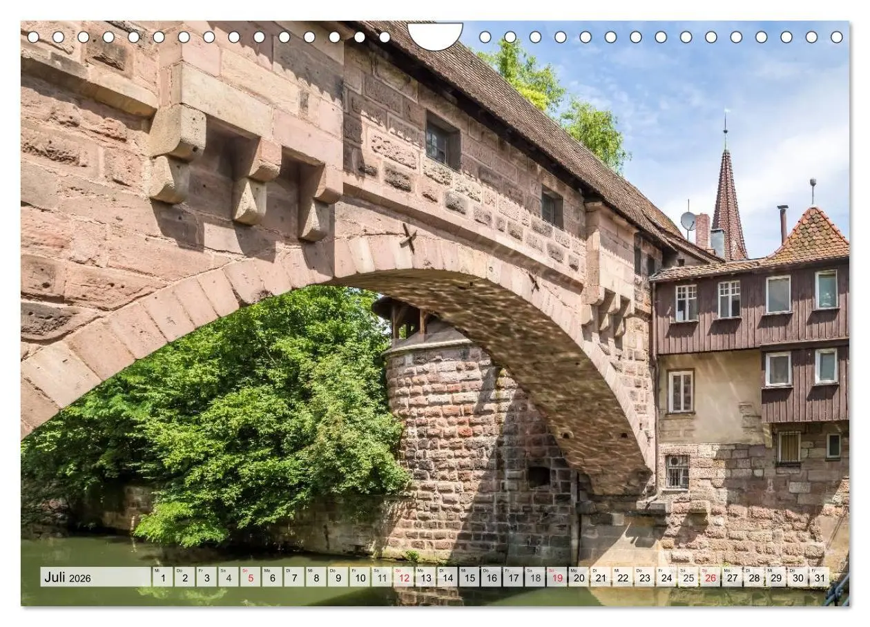 Bild: 9783516046335 | NÜRNBERG Historisches Stadtherz (Wandkalender 2026 DIN A4 quer),...