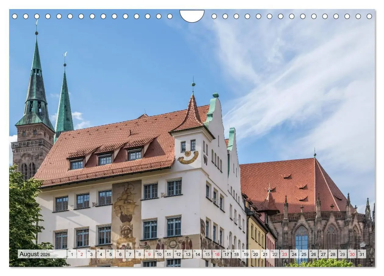 Bild: 9783516046335 | NÜRNBERG Historisches Stadtherz (Wandkalender 2026 DIN A4 quer),...