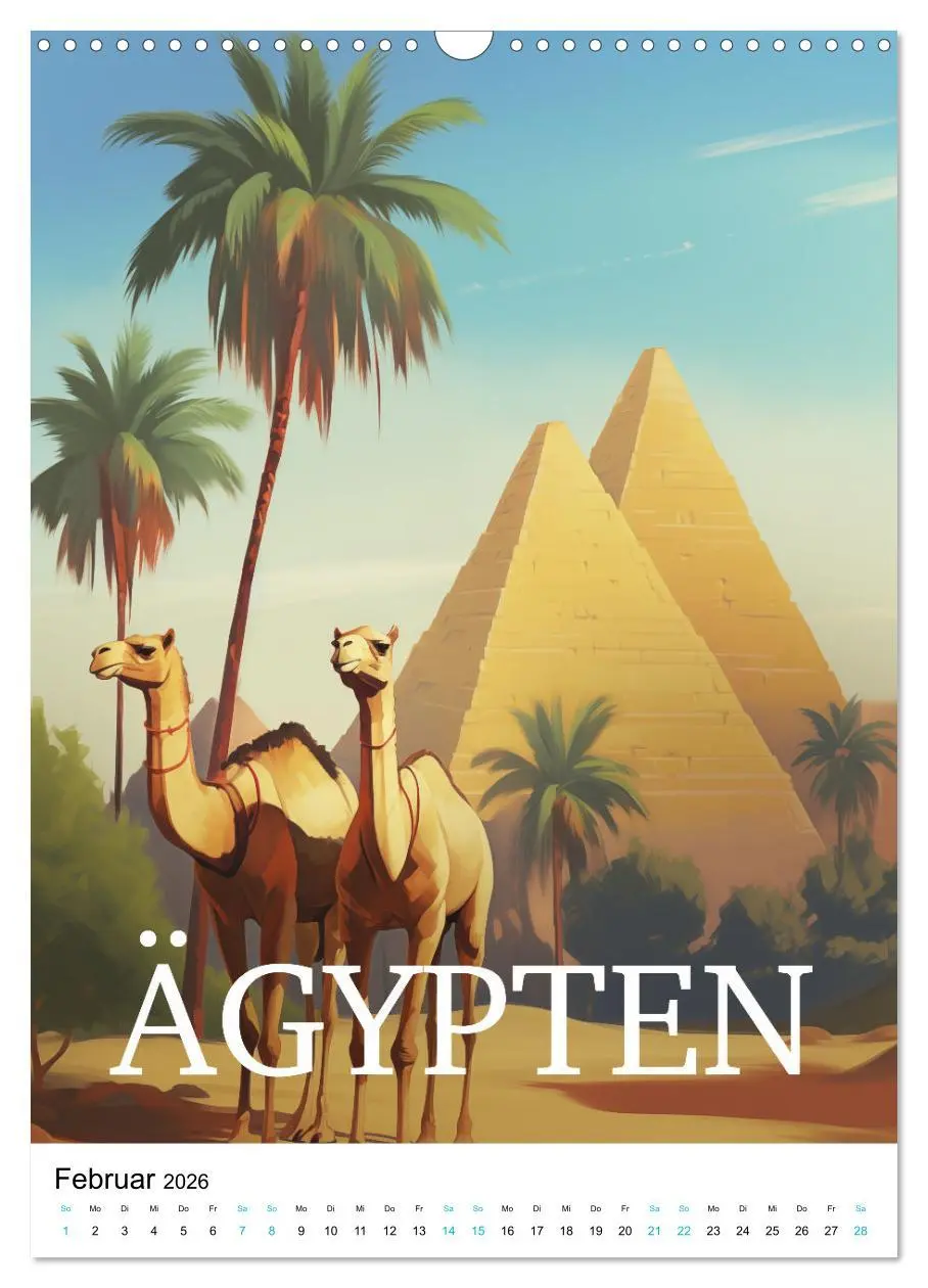 Bild: 9783516286335 | Reise in die 50er Jahre. Vintage Travel Poster. (Wandkalender 2026...
