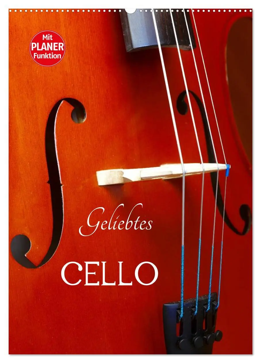 Cover: 9783516426335 | Geliebtes Cello (Wandkalender 2026 DIN A2 hoch), CALVENDO...