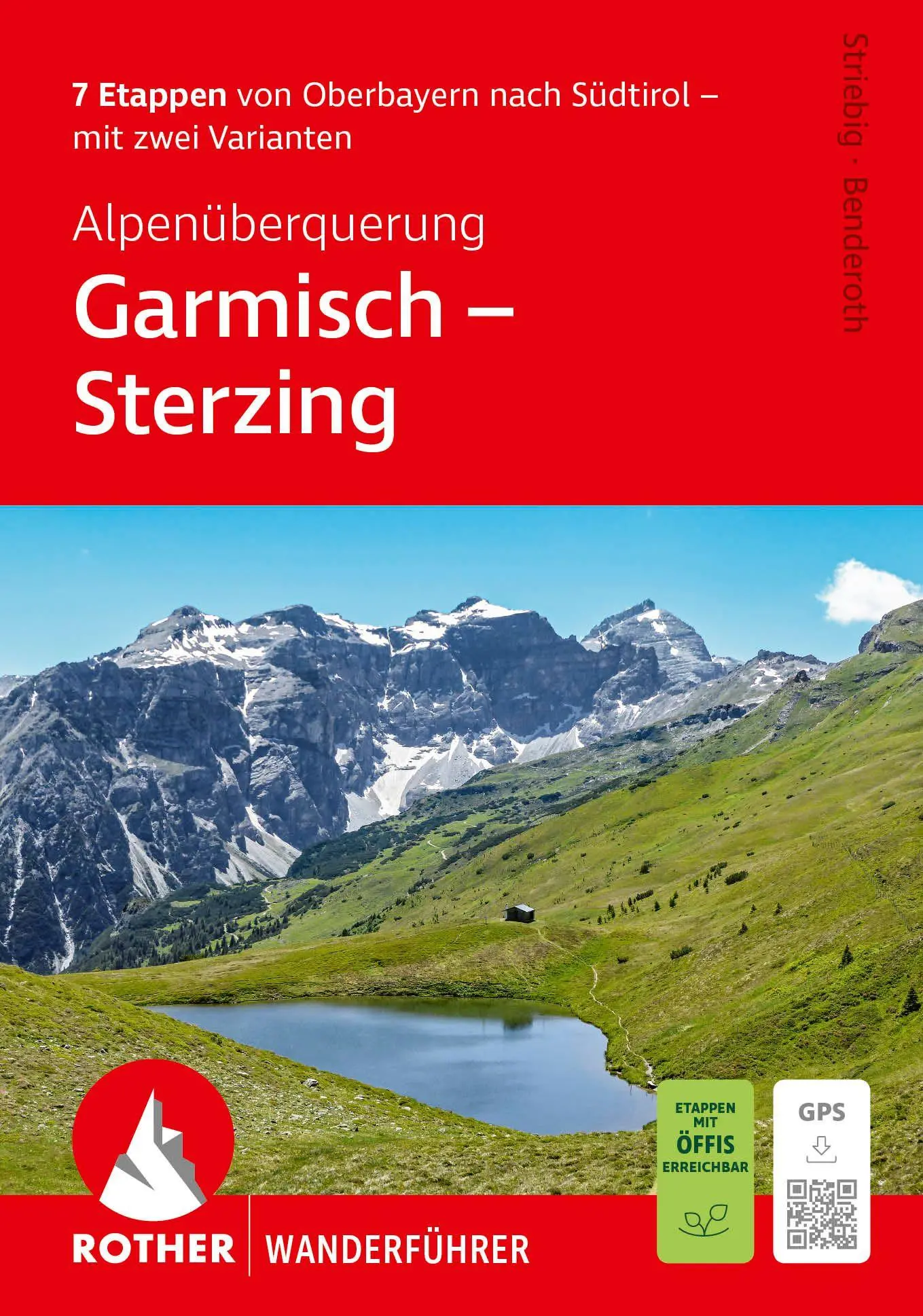 Cover: 9783763316335 | ROTHER Wanderführer Alpenüberquerung Garmisch - Sterzing. 7 Etappen...