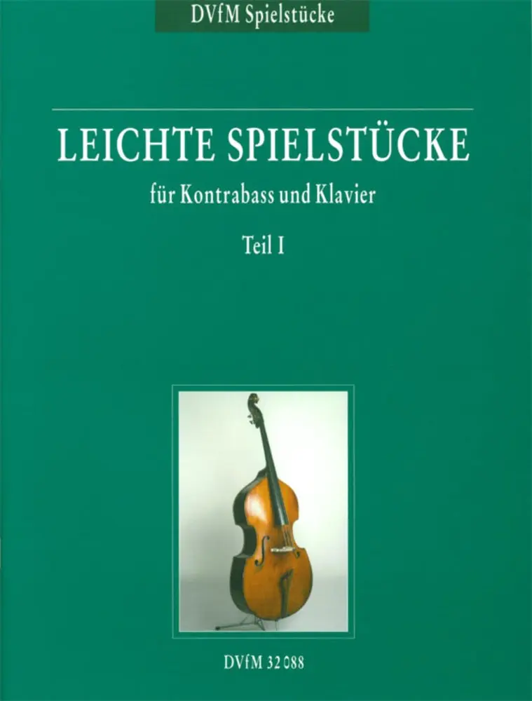 Cover: 9790200426335 | Leichte Spielstücke Band 1 für Kontrabass und Klavier | Klaus Trumpf