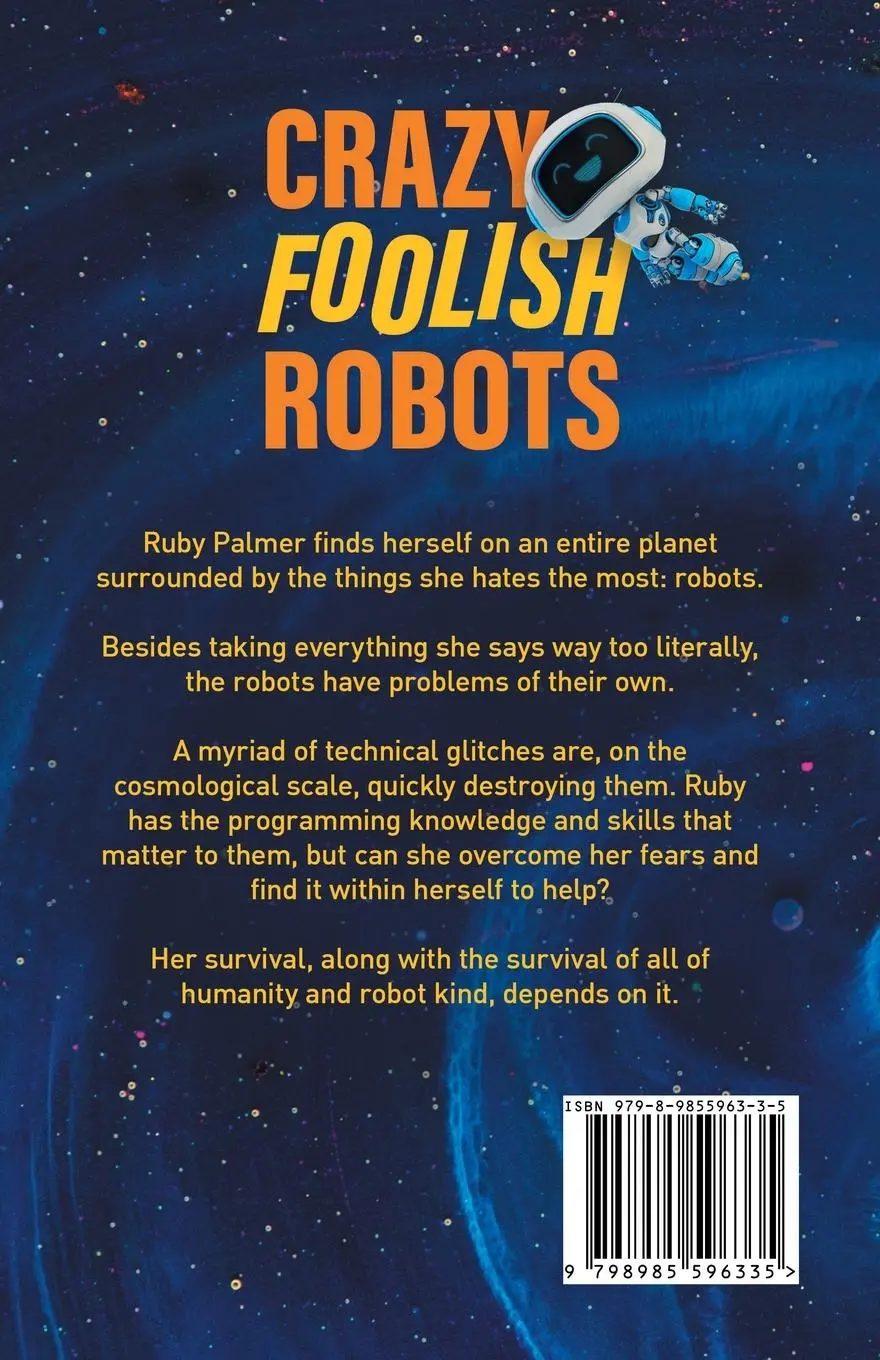 Rückseite: 9798985596335 | Crazy Foolish Robots | Adeena Mignogna | Taschenbuch | Englisch | 2021