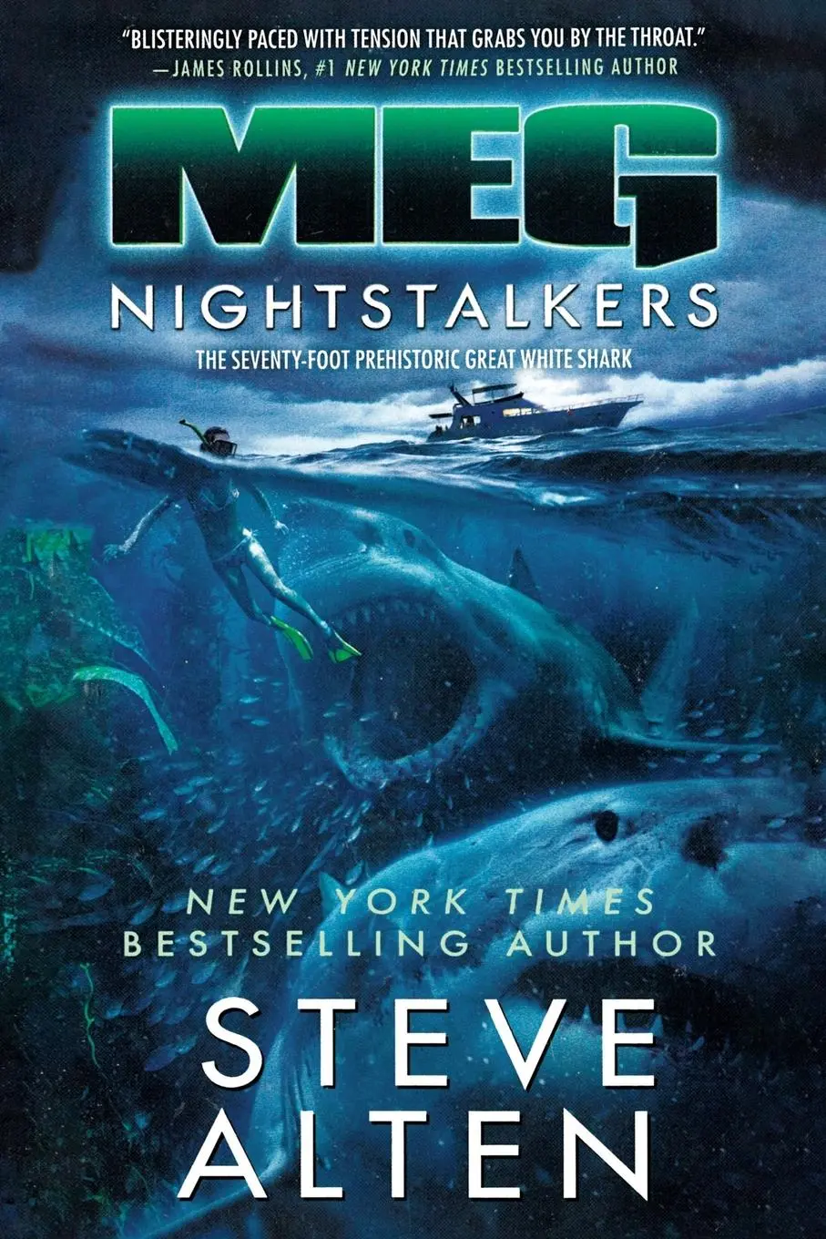 Cover: 9781250376435 | MEG | Nightstalkers | Steve Alten | Taschenbuch | Englisch | 2017