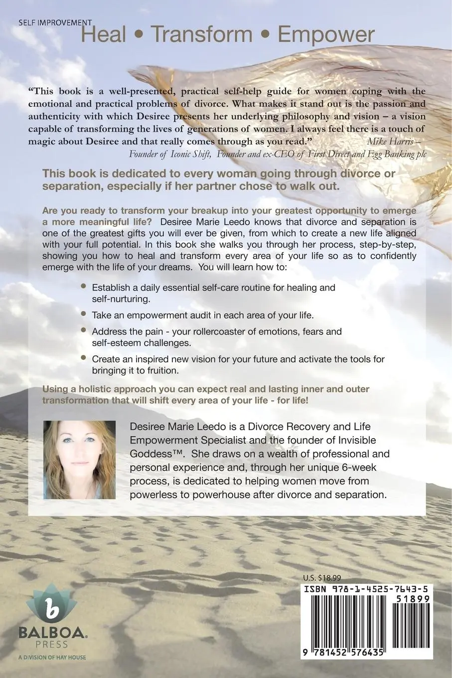 Rückseite: 9781452576435 | Invisible Goddess | Desiree Marie Leedo | Taschenbuch | Englisch