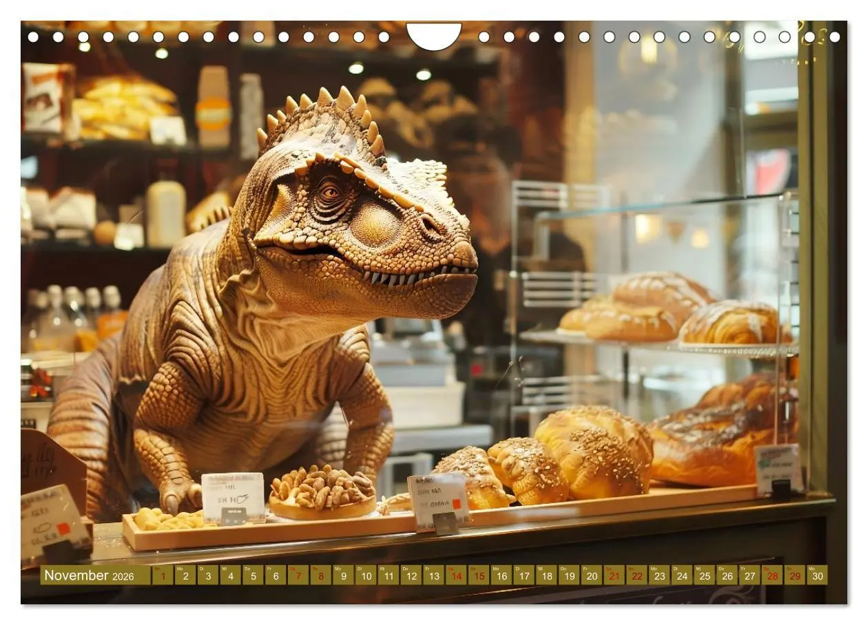 Bild: 9783457326435 | Wie wäre es mit einem Dinosaurier als Haustier? (Wandkalender 2026...