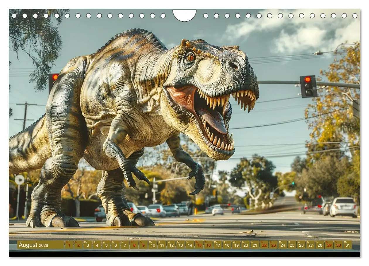 Bild: 9783457326435 | Wie wäre es mit einem Dinosaurier als Haustier? (Wandkalender 2026...