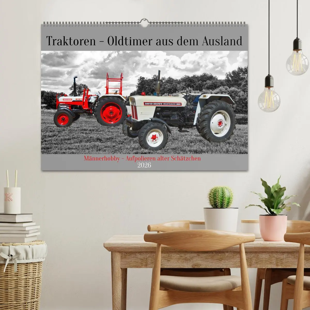 Bild: 9783457566435 | Traktoren - Oldtimer aus dem Ausland (Wandkalender 2026 DIN A2...