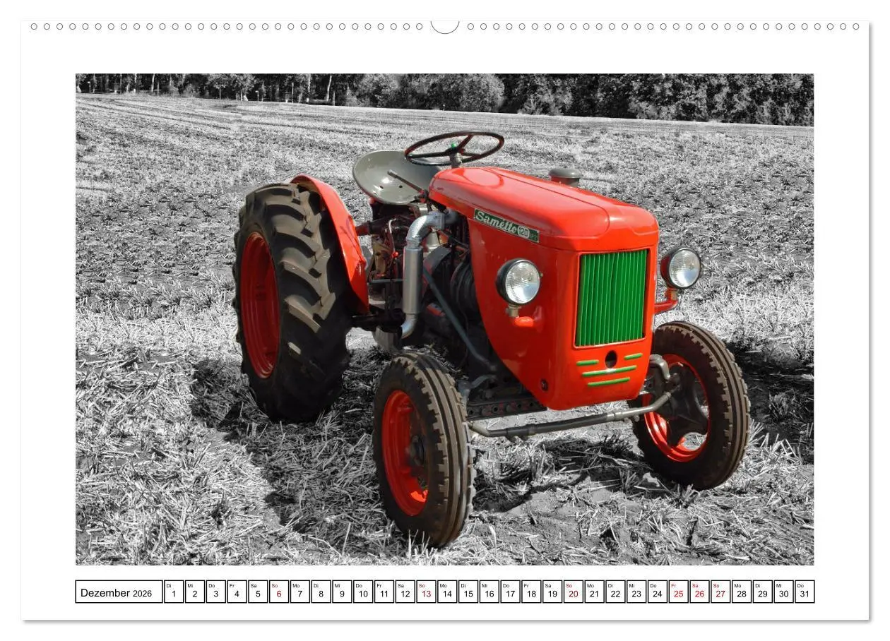 Bild: 9783457566435 | Traktoren - Oldtimer aus dem Ausland (Wandkalender 2026 DIN A2...