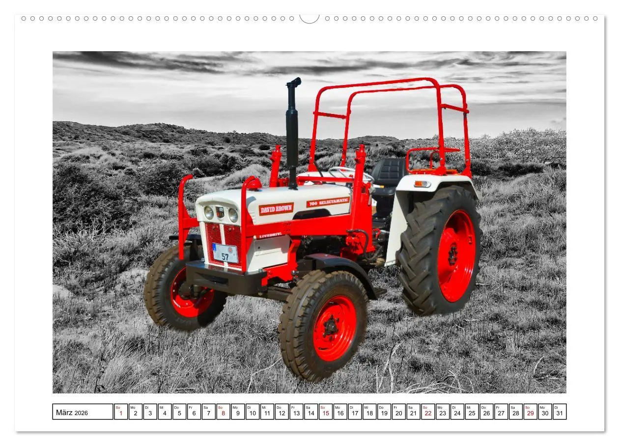 Bild: 9783457566435 | Traktoren - Oldtimer aus dem Ausland (Wandkalender 2026 DIN A2...