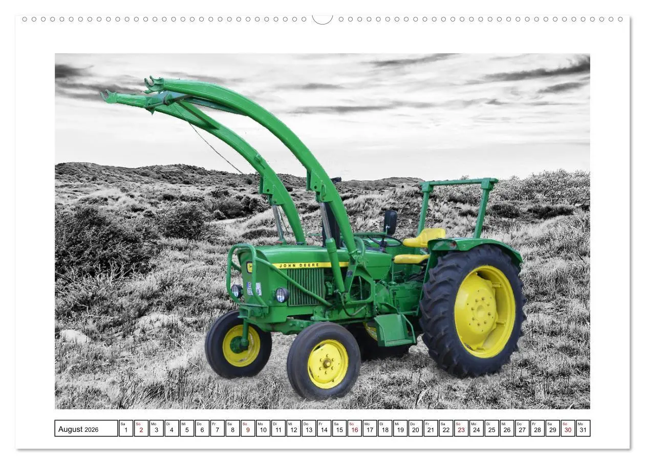 Bild: 9783457566435 | Traktoren - Oldtimer aus dem Ausland (Wandkalender 2026 DIN A2...