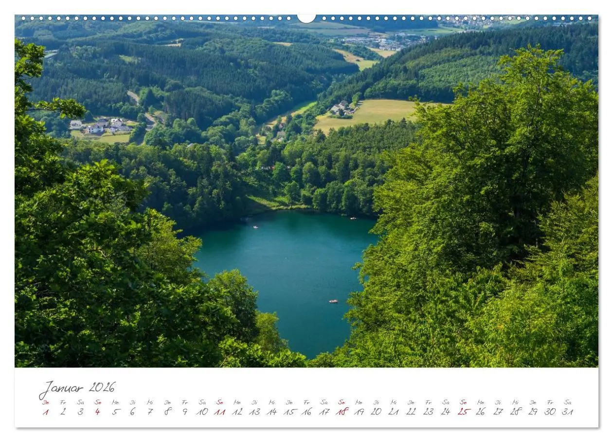 Bild: 9783516036435 | Erlebnis Eifel (Wandkalender 2026 DIN A2 quer), CALVENDO...