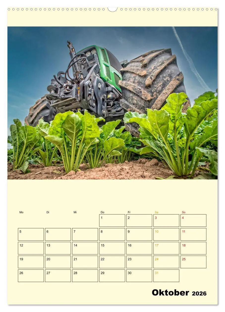 Bild: 9783516346435 | Traktor Giganten (hochwertiger Premium Wandkalender 2026 DIN A2...