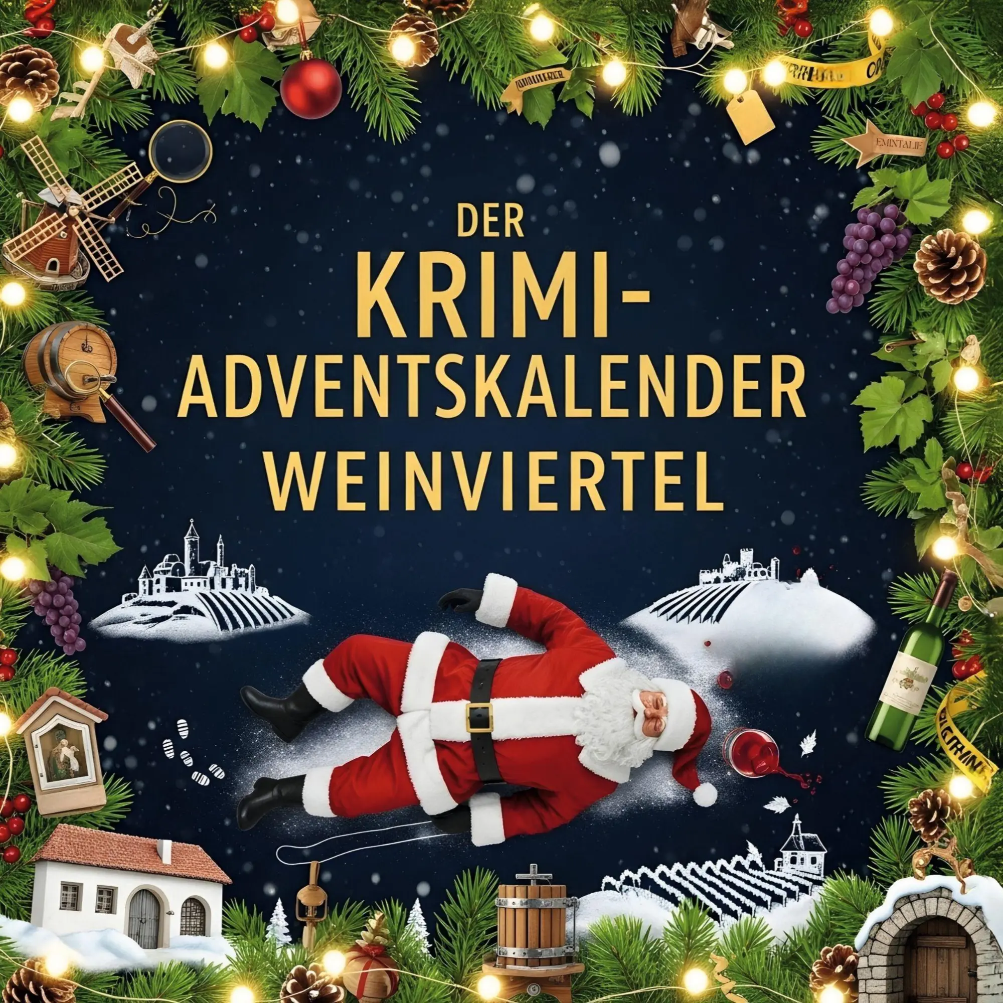 Cover: 9783695306435 | Der Krimi-Adventskalender Weinviertel | Mordsverdächtig in 24 Akten