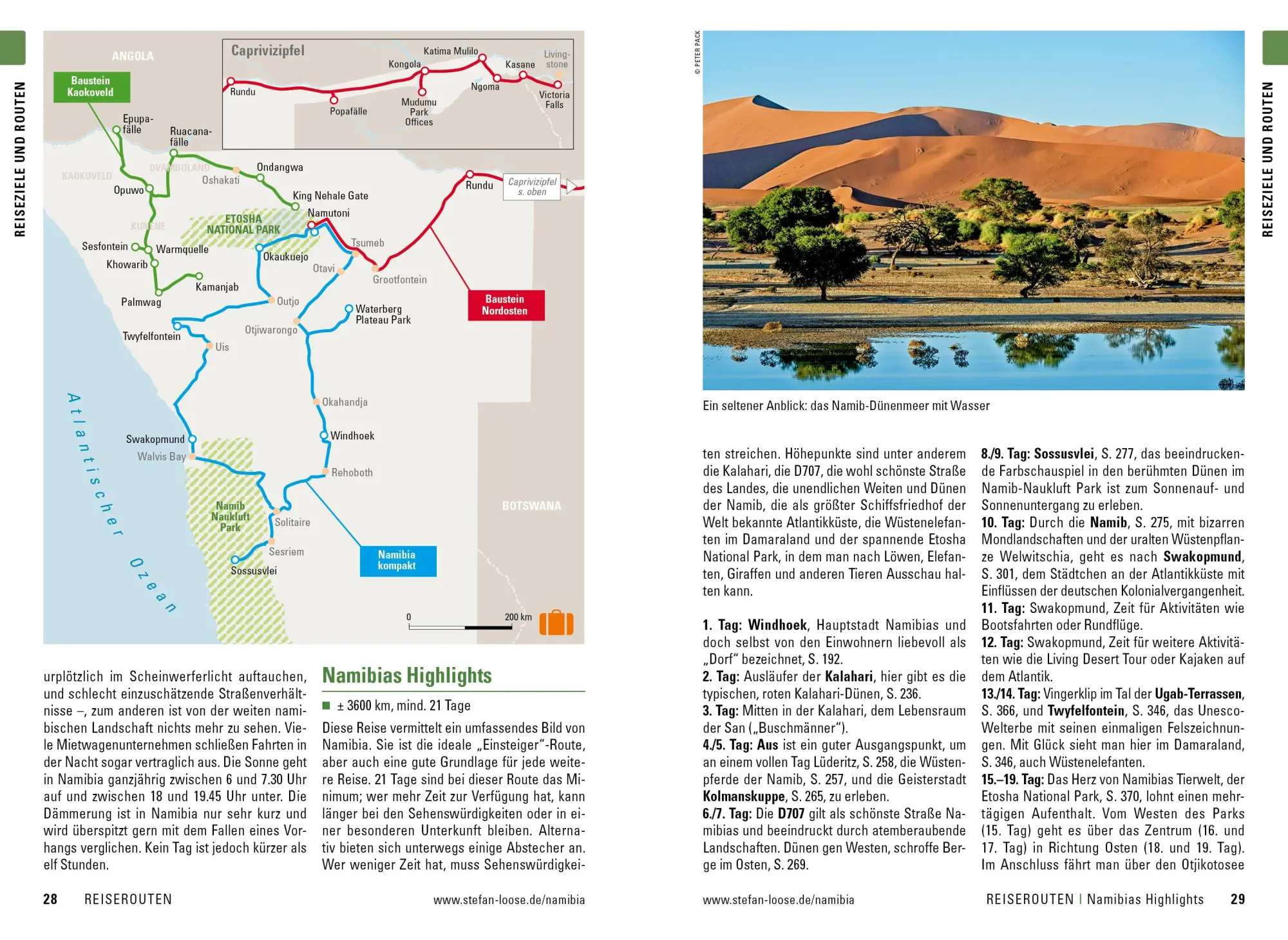 Bild: 9783770166435 | Stefan Loose Reiseführer Namibia | mit Reiseatlas und Safari-Guide