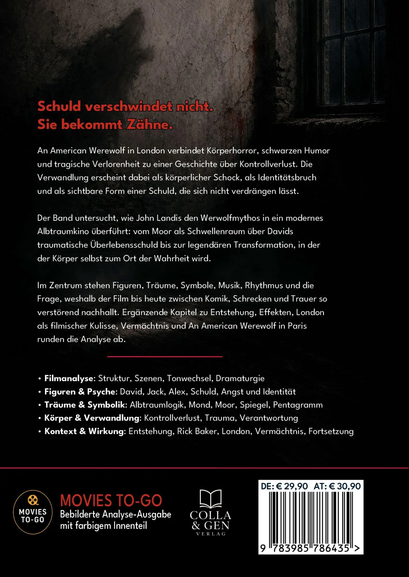 Bild: 9783985786435 | American Werewolf: Philosophie und Psychologie einer Verwandlung...