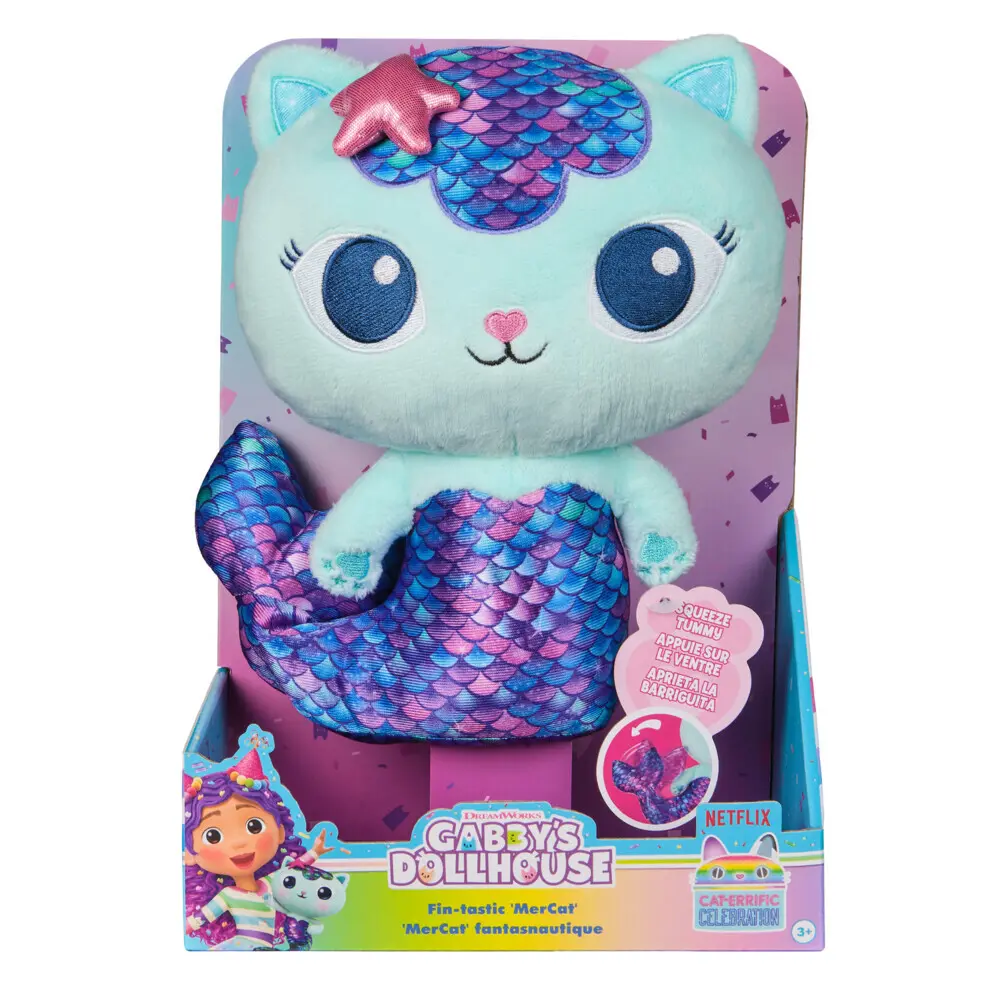 Bild: 681147046535 | GDH Soft Feature Plüsch - MerCat | Karton | 46535 | Deutsch | 2025