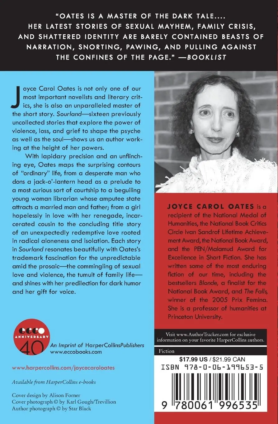 Rückseite: 9780061996535 | Sourland | Joyce Carol Oates | Taschenbuch | Kartoniert / Broschiert