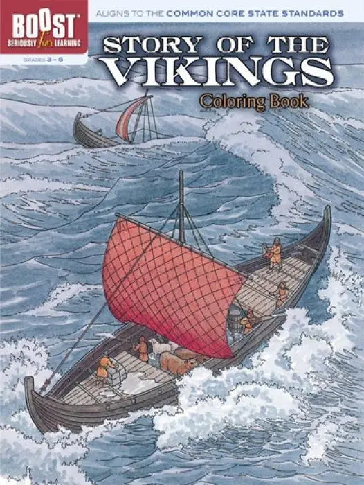 Cover: 9780486256535 | Story of the Vikings Coloring Book | A. G. Smith | Taschenbuch | 2000