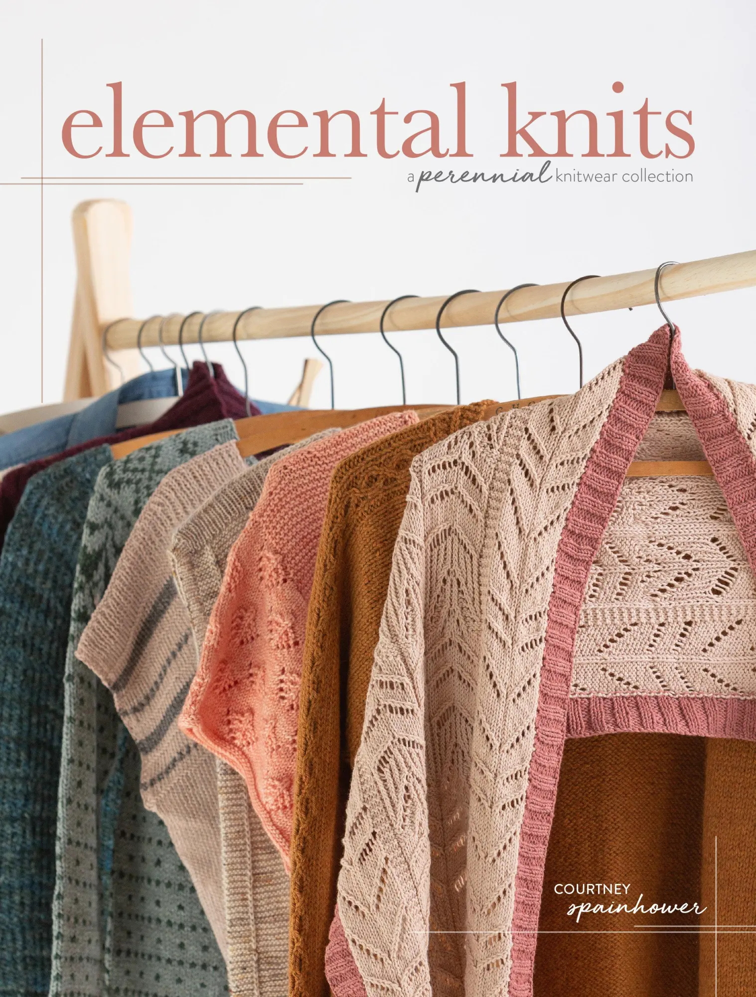 Cover: 9781632506535 | Elemental Knits: A Perennial Knitwear Collection | Courtney Spainhower
