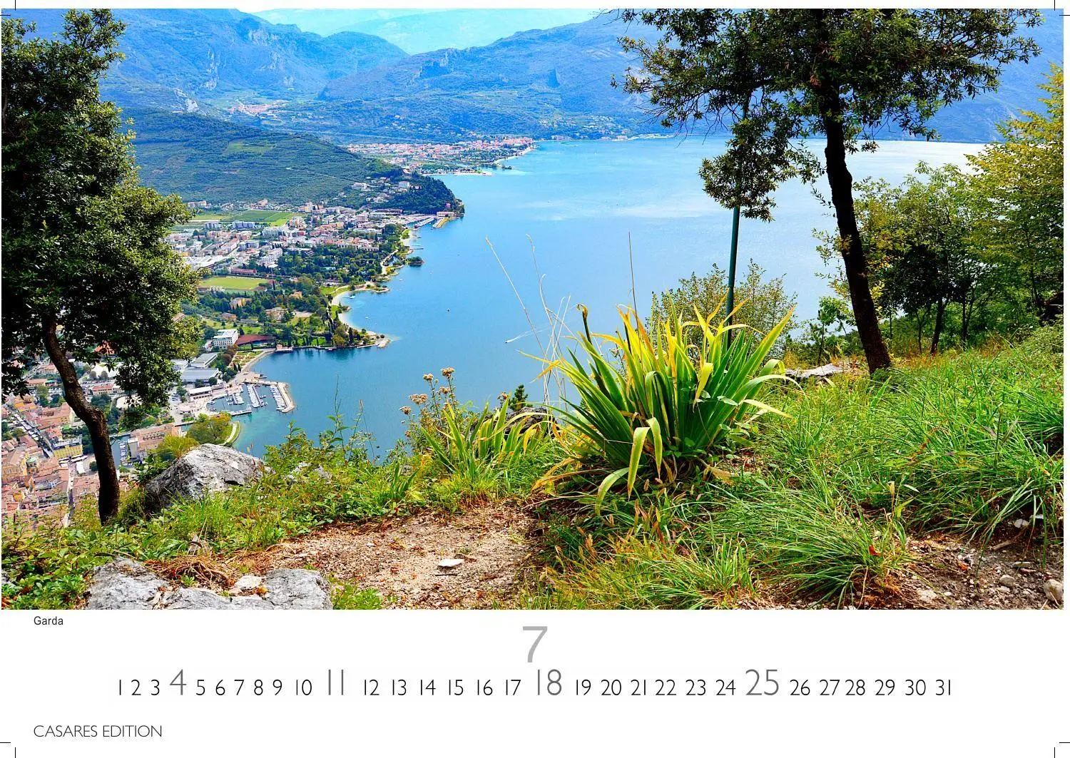 Bild: 9781835246535 | Gardasee Kalender 2027 - Wandkalender Fotokalender Italien 35x50cm-...