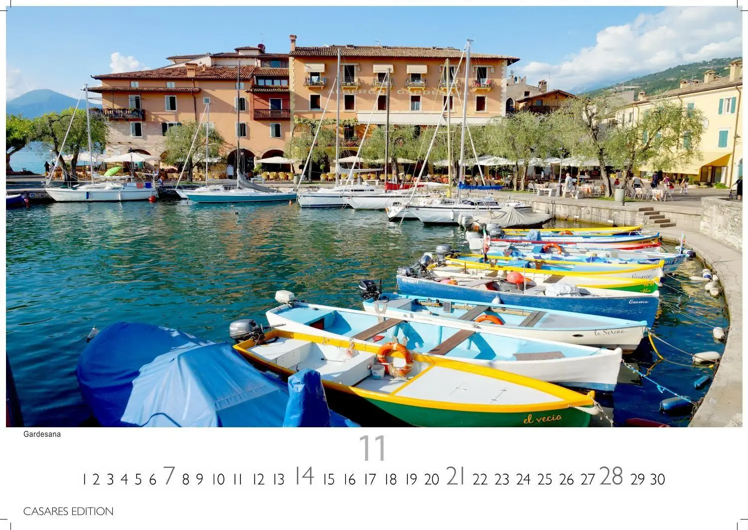 Bild: 9781835246535 | Gardasee Kalender 2027 - Wandkalender Fotokalender Italien 35x50cm-...