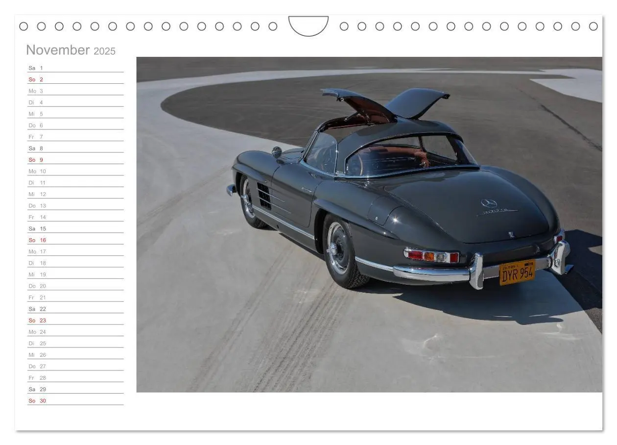 Bild: 9783435536535 | 300 SL Collectors Edition 1 (Wandkalender 2025 DIN A4 quer),...