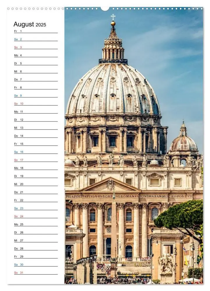 Bild: 9783457006535 | Antikes Rom (Wandkalender 2025 DIN A2 hoch), CALVENDO Monatskalender