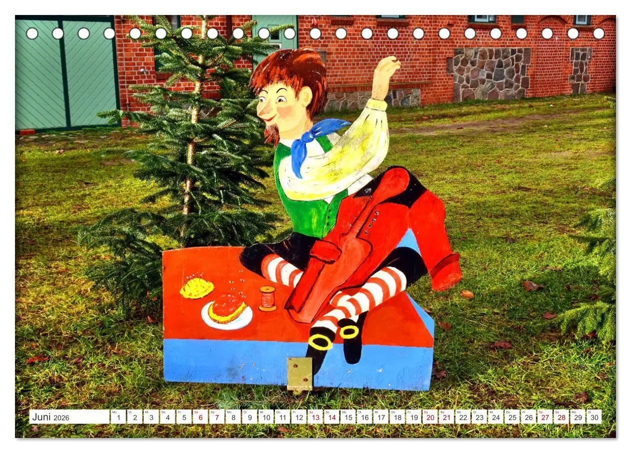Bild: 9783457486535 | Deutsche Märchen (Tischkalender 2026 DIN A5 quer), CALVENDO...