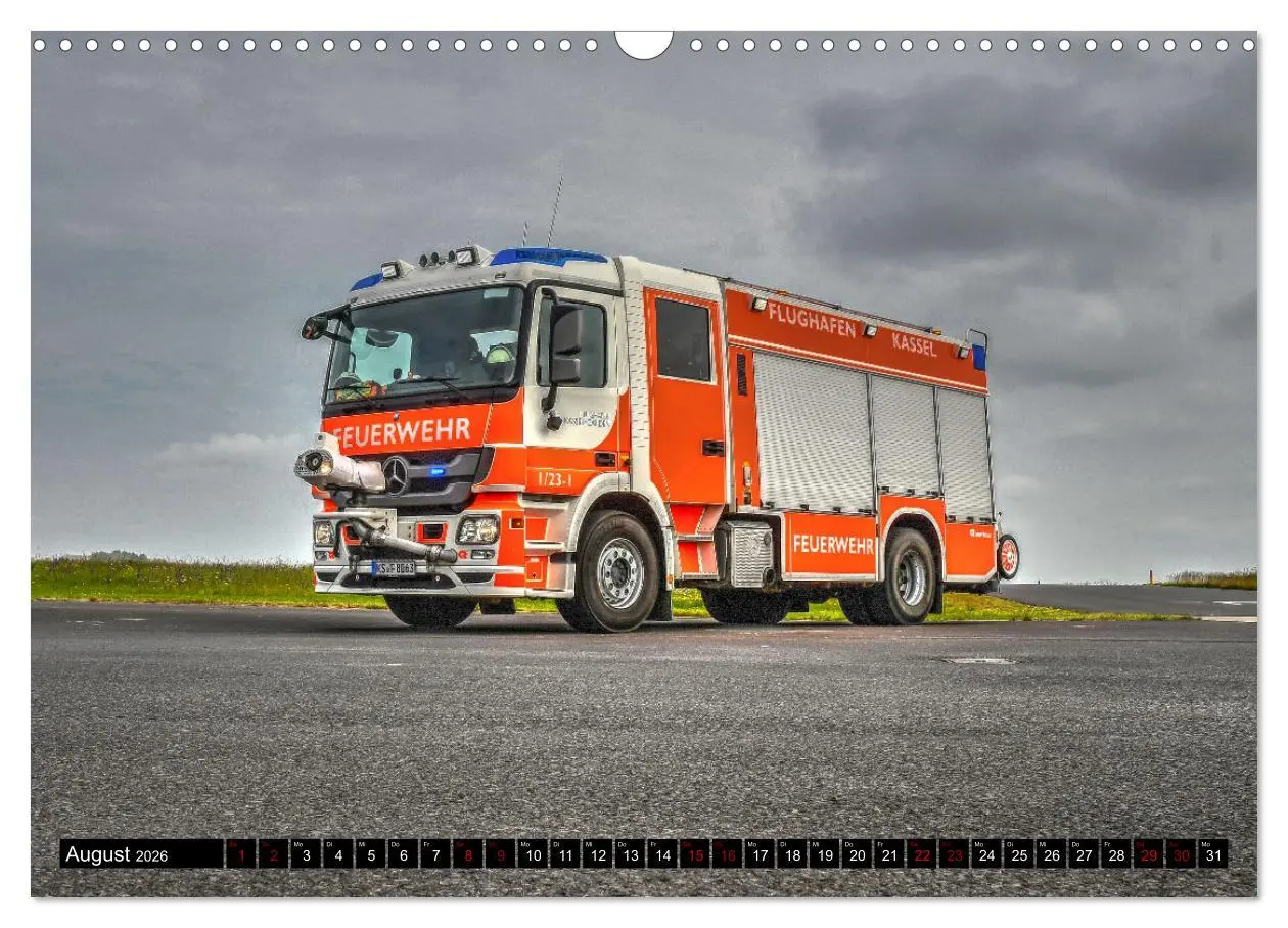 Bild: 9783457626535 | Feuerwehrfahrzeuge (Wandkalender 2026 DIN A3 quer), CALVENDO...