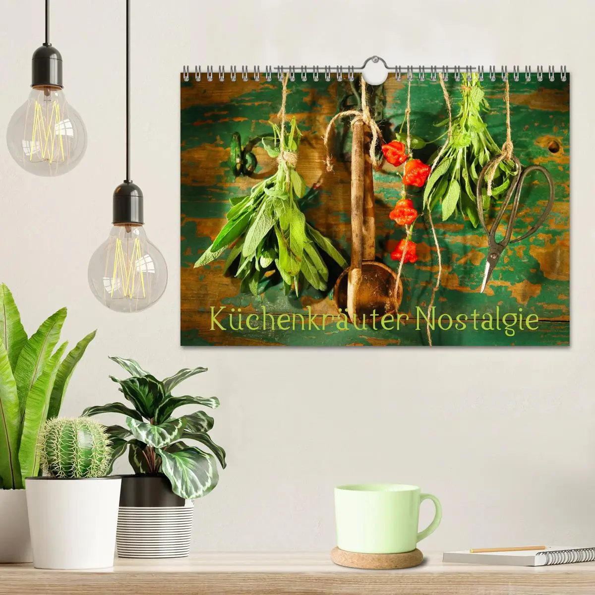 Bild: 9783457796535 | Küchenkräuter Nostalgie (Wandkalender 2026 DIN A4 quer), CALVENDO...