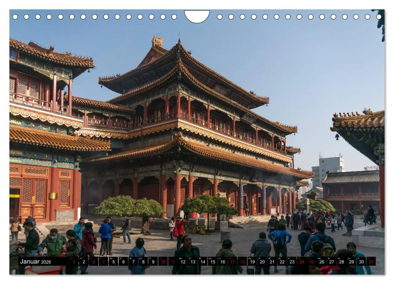 Bild: 9783457866535 | Peking - China (Wandkalender 2026 DIN A4 quer), CALVENDO...