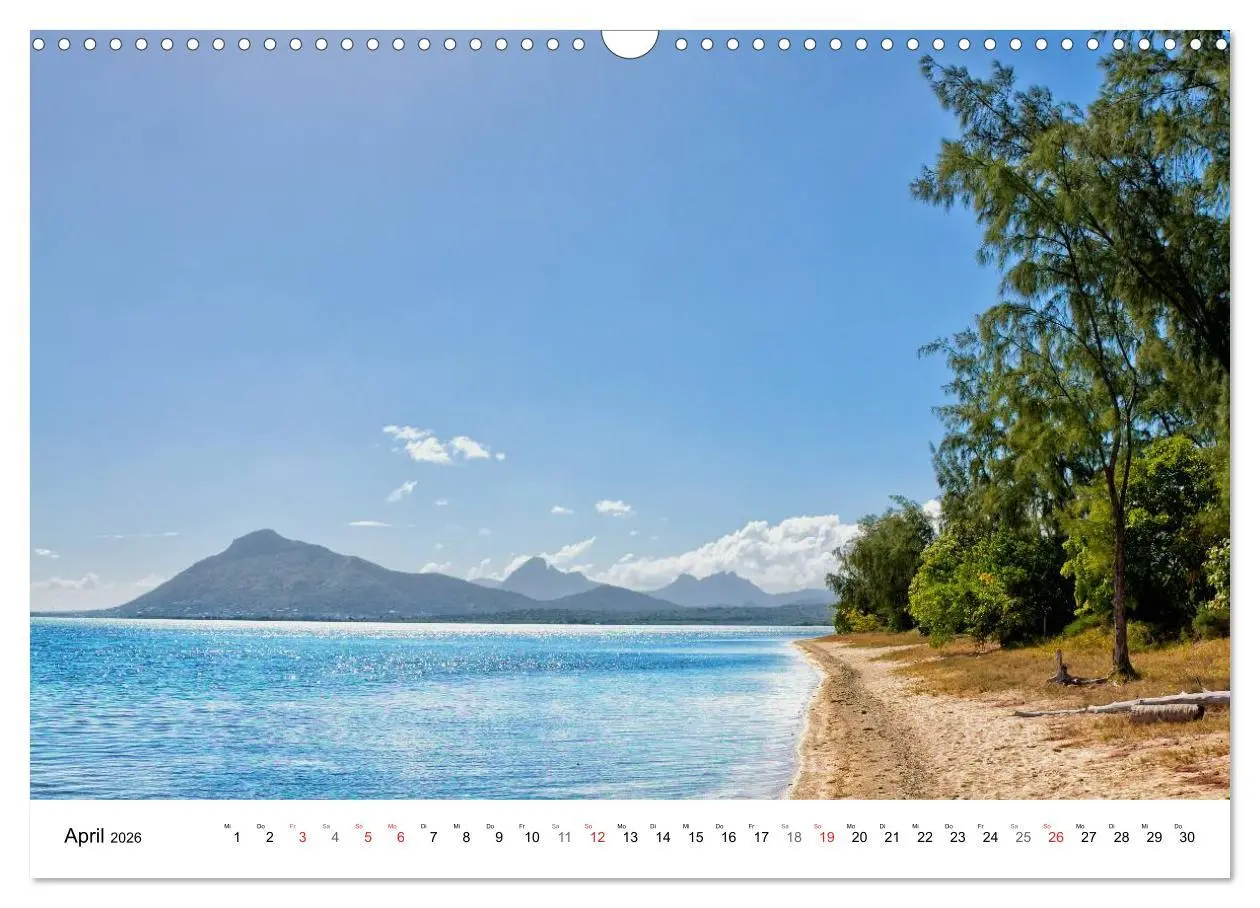 Bild: 9783516196535 | Inselparadies Mauritius (Wandkalender 2026 DIN A3 quer), CALVENDO...